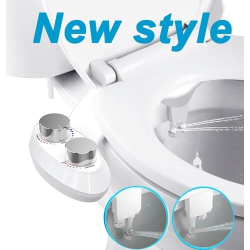 Non-Electric Bidet Toilet Seat Bidet Accessories Automatic Cleaning Sprayer Mechanical Nozzle Muslim Shattaf Washing Ass