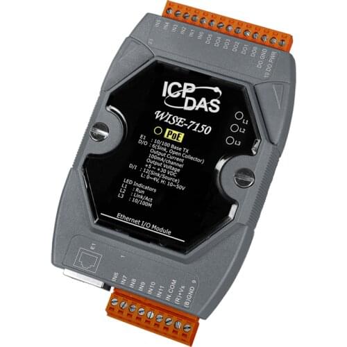 New Original Spot Photo For WISE-7150 Smart 6DO Isolated Open Collector Output And 12DI Input Module POE