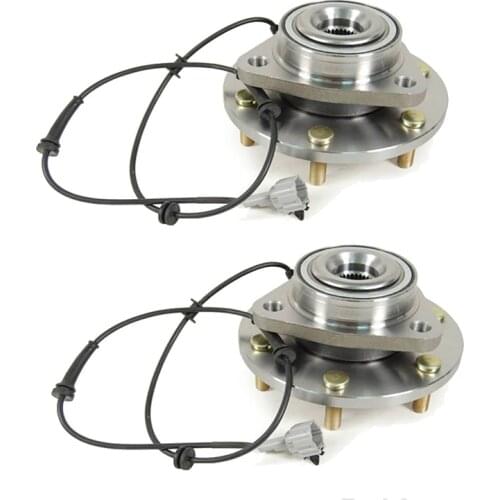 2PCS Front Wheel Hub & Bearing for Infiniti QX56 Nissan Pathfinder Armada Titan 2004 2005 2006 2007 2WD & 4WD 515066