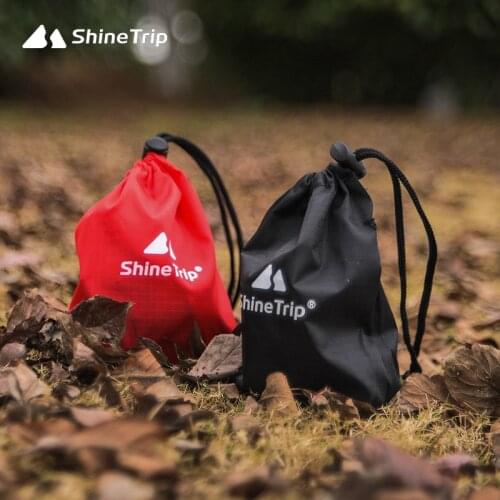 Portable Outdoor equipment Travel Kits Storage Bags Camping Hiking Hanging Nail Wind Rope Buckle Ultralight Drawstring Pouch Bag