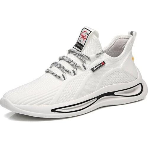 Qunque/群鹊 Mens Breathable Sneakers