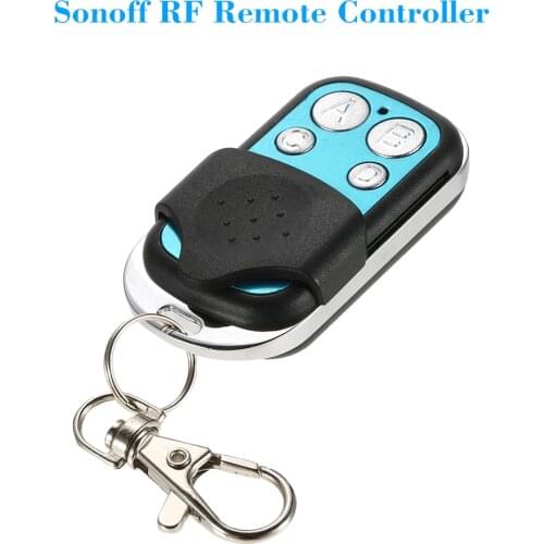 SONOFF 433Mhz Remote Controller Wifi 4 Channels Wireless 433 Control ABCD 4 Buttons Switch Smart Key Fob Controller 1527 Chip