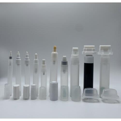 1PC Repeatable Empty Pen Rod Plastic Liquid Chalk Marker Barrels Tube Pen Graffiti Pen Paint Pen Accessories 3mm 5mm 6.5mm 8mm
