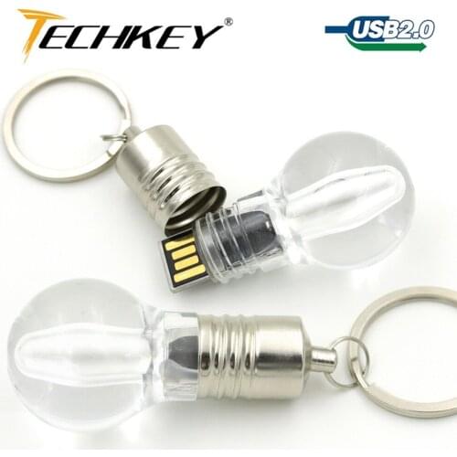 USB Flash Drive Light Bulb Shaped 4GB 8GB memory stick 16GB 32GB U disk memory stick pen drive flash card memory card table