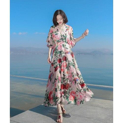 Yuemingfei Wide Summer Dresses