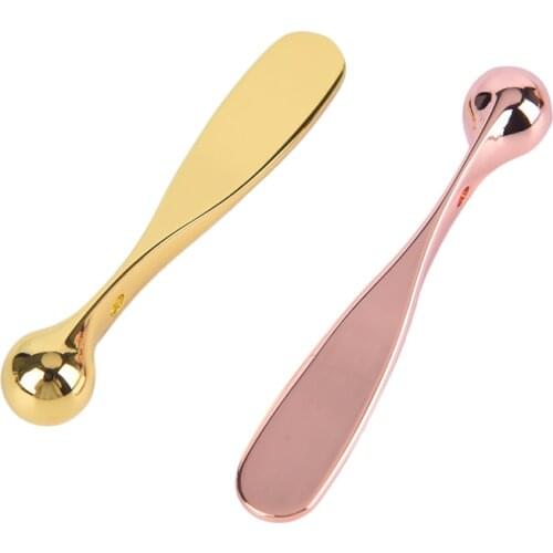1pcs Facial Mask Sticks Anti Wrinkle Eye Cream Applicator Mixing Spatulas Metal Face Mask Spoon Eye Cream Beauty Massage Sticks