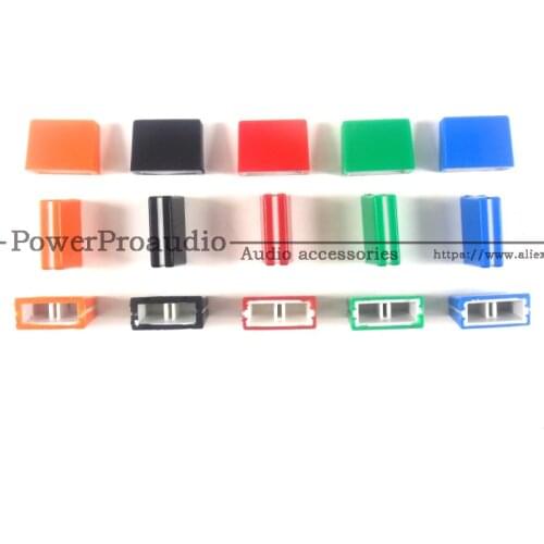 15 pcs Colorful REPLACEMENT FADER CROSSFADER KNOB DJM800 DJM700 DJM400 DJM5000 DAC2371 (five colors)