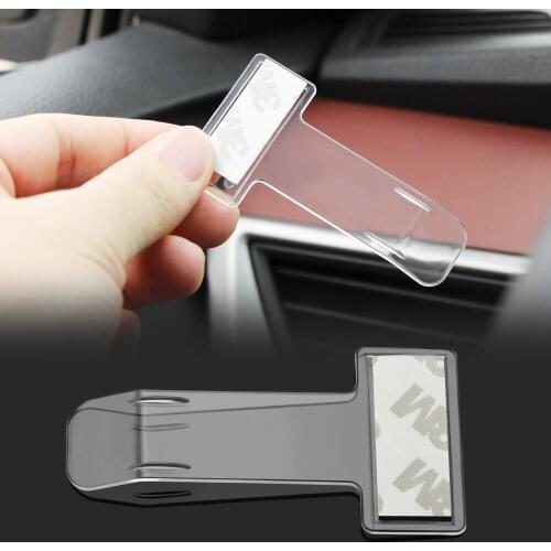 5pcs Car Parking Ticket Holder Clip Card for honda accord 2003-2007 toyota subaru dodge challenger bmw e70 toyota tundra dodge