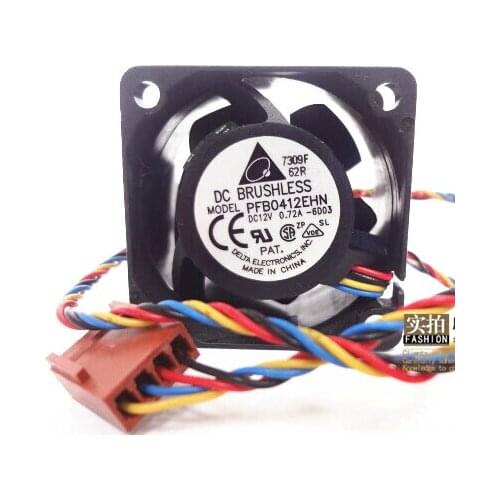 Free Shipping Delta PFB0412EHN 4028 40mm 4cm 12V 0.72A 4 -pin pwm industrial server inverter cooling fans