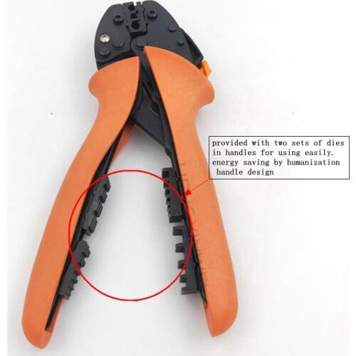 FREE SHIPPING Crimping Plier With Two Die Sets FSA-056YJ 0510TD 2056GF 625GF 1035GF 2550GF 156B Super Strength-Saving Mini-Type