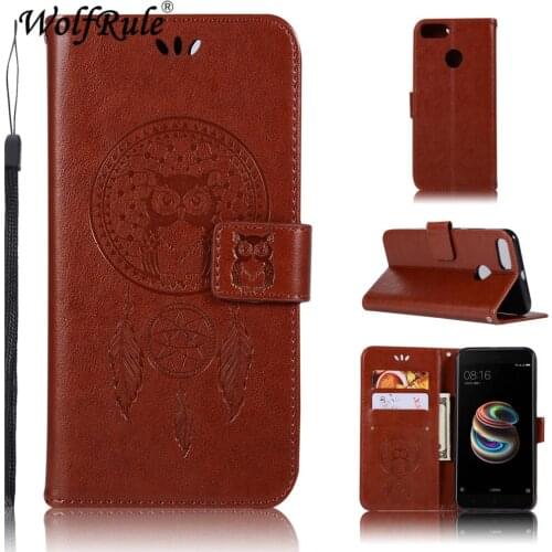 WolfRule For Cover Xiaomi Mi 5X Case Flip Leather Case for Xiaomi Mi 5X Stylish Phone Bag Cover Wallet Case For Xiaomi Mi 5X