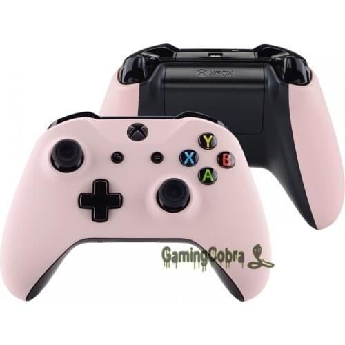 Sakura Pink Front Housing Shell Faceplate Side Rails Panel for Xbox One X & One S Controller (Model 1708)