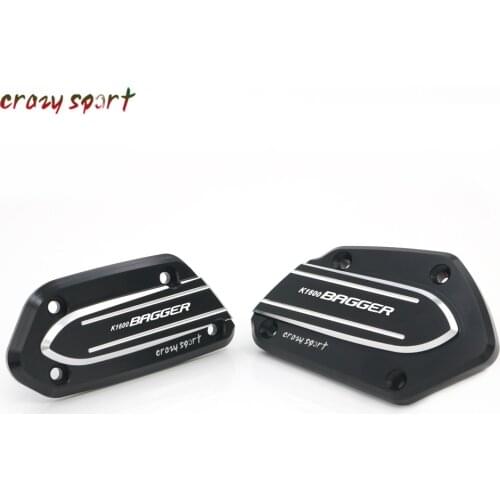 Front Brake Clutch Reservoir Cover For BMW K1600 Bagger K1600Bagger K1600B 17-19 Master Cylinder Fluid Cap Motorcycle New Logo