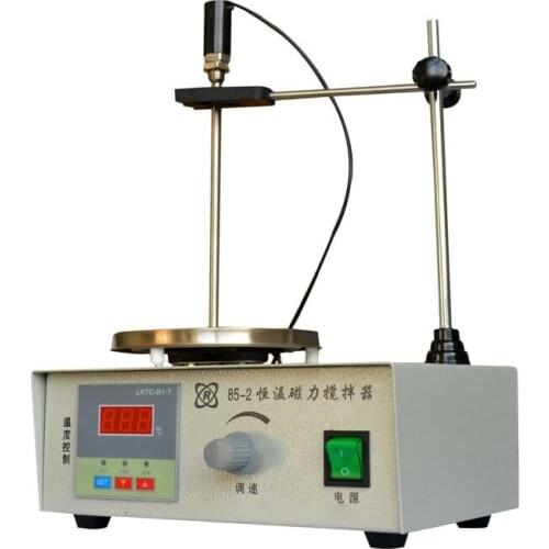 85-2 Lab mixer Magnetic stirrer machine Magnetic stirring with heating plate hotplate temperature dispaly 110V or 220V
