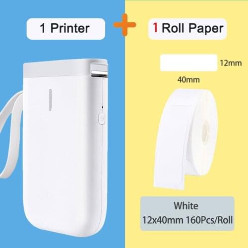 Mini Wireless label printer Portable Pocket Label Printer Portable Bluetooth Thermal Label Printer Home Use Office Printer D11