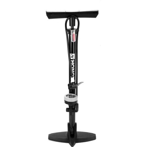 HOnOR Bicycle Floor Air Pump High Pressure Bike Tire Inflator Portable Home Use Car Motorcycle Basketball