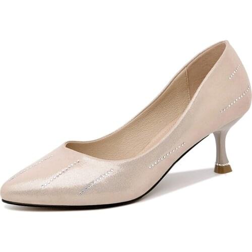 Pointed Stiletto Low-Top Shoe Covers, Shallow Mouth Single Shoes WomenS Platform WomenS Shoes