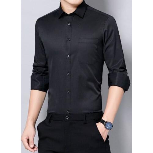 WAEOLSA Men's Long Shirts