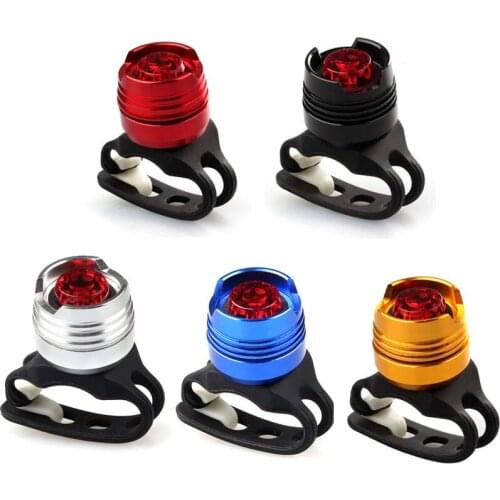 Nieoqar 1PCS Bicycle Cycling Front Rear Tail Helmet Flash Light Bike Safety Warning Lamp Red Tail Light for Bicycles Led Light