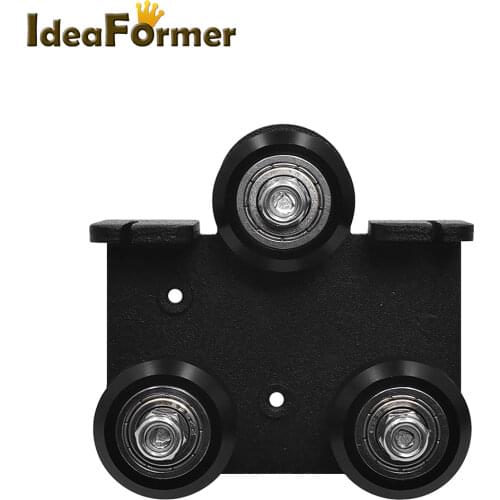 3D Printer parts Extruder Back Support Plate with Pulley Extruding Backplate for Ender 3 Ender 3 Pro CR-10 CR-10S S4 S5 Series