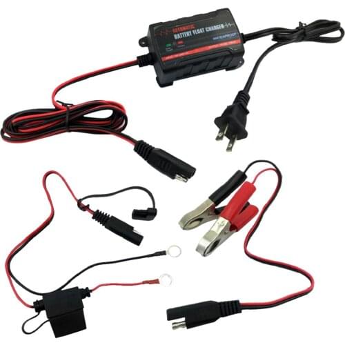 Battery Charger Maintainer 6V 12V Amp Volt Trickle RV Car Truck Motorcycle