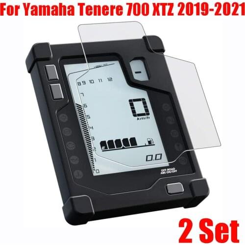For Yamaha Tenere 700 XTZ700 XTZ Tenere700 2019-2021 Motorcycle Scratch-proof Cluster Scratch Protection Film Screen Accessories
