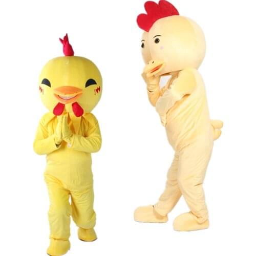 Hot Sale Cartoon Yellow Chick Mascot Little Cute Birds Custom Fancy Costume Kit Mascotte Theme Fancy Dress Carnival Costume