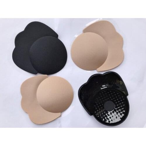 1 pair Silicone Pasties Breast Lift - Invisible Breast Petals Lifting Bra Cups Adhesive Bra Reusable Nipple Covers For Women NEW