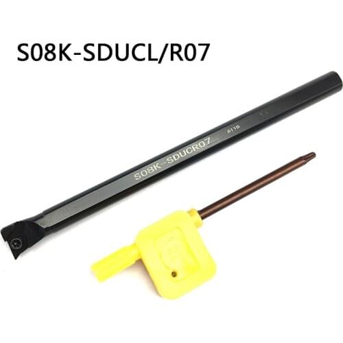 1PC S08K-SDUCL07 S08K-SDUCR07 Internal Turning Tool Holder CNC Cutting Tools for DCGT insert