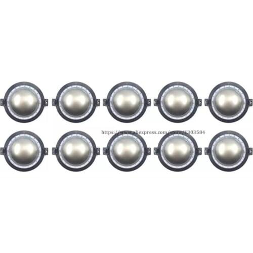 10pcs 74.4mm High Quality Replacement Diaphragm for RCF ND850, CD850 ND 850 Driver 2.0, 1.4, 8 ohm Titanium Dome CCAR FLAT WIRE