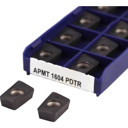 10pcs APKT1604 APMT1604 PDTR LT30 Carbide Cutting inserts CNC lathe tools Milling inserts Aluminum turning tools Turning inserts