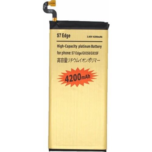 10pcs /lot 3900mAh EB-BG935ABE Gold Battery For Samsung Galaxy S7 Edge G9350 G935 G935F G935A G935V G935P G935T G935R4 G935W