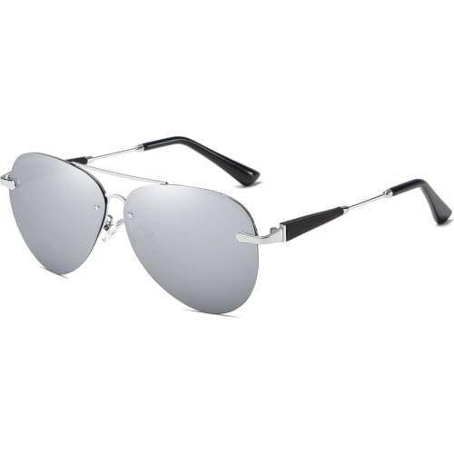 2020 Brand Designer Luxury Brand Mens Polarized Sunglasses Ladies New Retro Rimless Sunglasses Unisex Anti-UV Driving Glasses