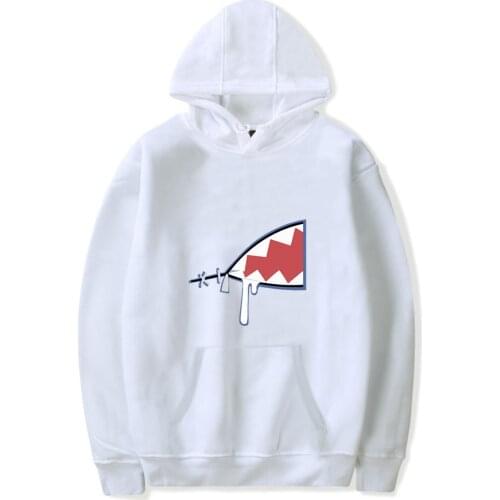 2021 Hololive English VTuber Gawr Gura Merch Causal Men Women hoodies Long Sleeve Pullovers Oversized Sweatshirt Casual Clothes