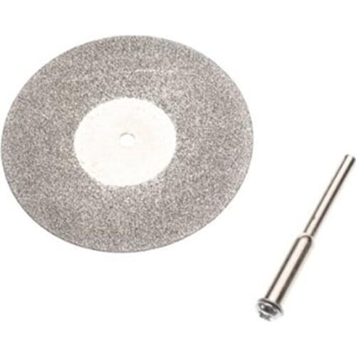 Diamond Cutting Discs 50mm Cutting Wheels with Arbor Mini Circular Saw Blade Electric Saw for Drill Steel Rotary Cutting Tool