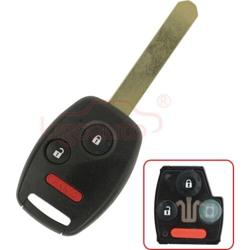 OUCG8D-380H-A 313.8 Mhz 3 button remote key with ID46 chip for Honda Accord 2003 2004 2005 2006 2007 kigoauto