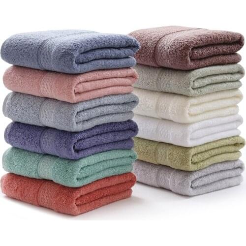 3pcs Thick Bath Towel Set Home Bathroom Cotton Soft Absorbent Face Towels Adult Unseix for SPA Comfortable Luxury Beach Towels
