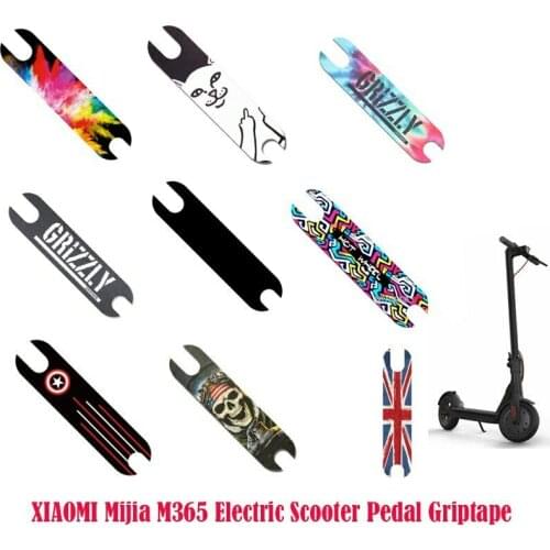 M365 Electric Scooter Sandpaper Pedal Matte Pad For Xiaomi M365 Electric Scooter StickerNon-Slip Skate Board Sandpaper Paster
