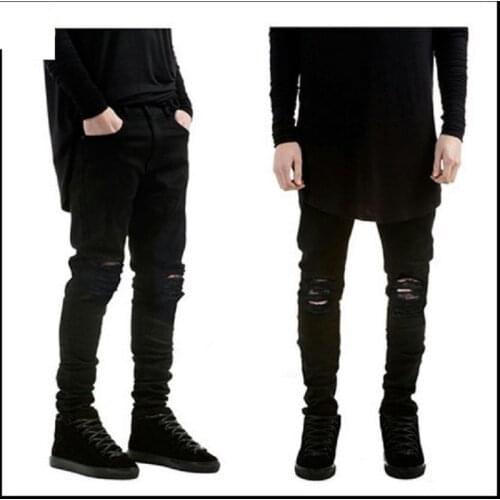 Newsosoo Ripped Jeans For Men