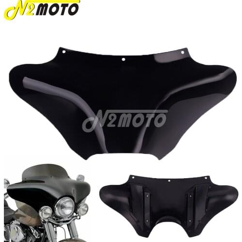 Motorcycle Front Outer Batwing Fairing Headlight Fairing for Harley FLST Heirtage/FLSTC Classic FLSTN Softail Deluxe 1986-2012