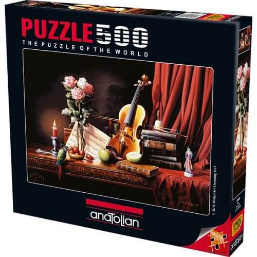 Love 500 Piece Jigsaw Puzzle Puzzle Educational Mind Intelligence Game Holiday Decoration Table Gift 48x33 Cm Horizontally