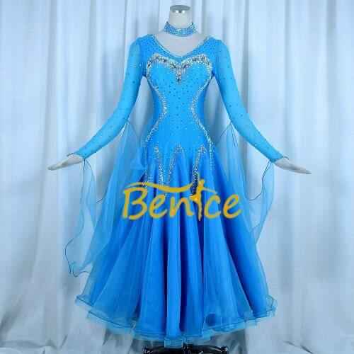 Ballroom Dance Competition Dresses Women/Ballroom Dresses/Ballroom Waltz Dresses/Ballroom Dancing/Waltz Dress