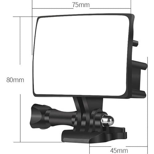 Useful Camera Selfie Mirror Vlog Live Broadcast Selfie Mirror for Gopro Action Camera Accessories