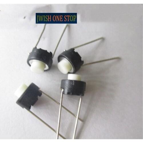 SKRGAED010 touch of a button 6*6*5MM micro switch white circle feet