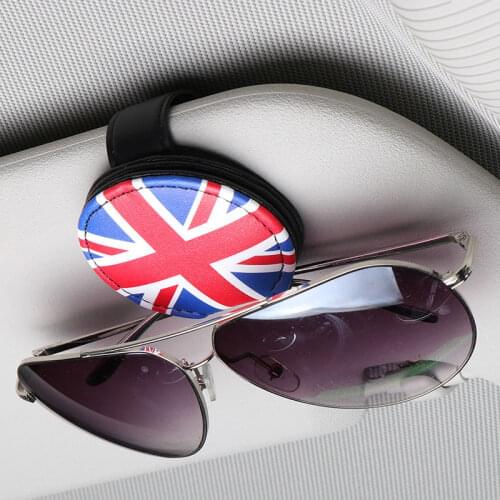 Sunglasses Glasses Clip Car Creativity Personalized Sun Visor Shape Clip For MINI F54 F55 F56 F60 R55 R56 R60 Car Accessories