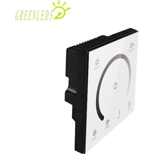 LED 86 Panel Tough Single Color Controller DC12-24V 12A JM-TOUCH-MB05 Dimmer with 3 Years Warranties