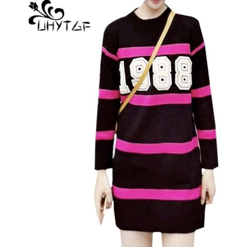 UHYTGF Summer Knitted Dresses