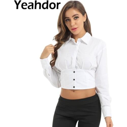 Yeahdor Blouses With Sleeves