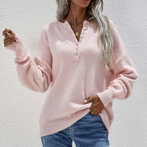 Sweaters Women 2021 Winter Warm Solid Color O Neck Long Sleeve Fashion Pullover Top Female Jumper Oversized Knitted Sweater