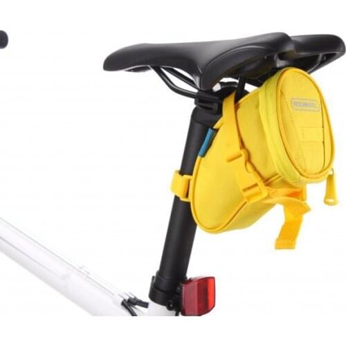 100pcs/lot ROSWHEEL New Fixed Gear Fixie MTB Road Bike Bicycle Cycling Saddle Back Seat Seatpost Tail Pouch Reflective Bag 13656